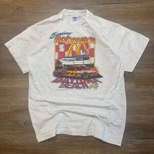 Vintage 1994 McDonald’s Daytona Beach Racing T-Shirt – Single Stitch